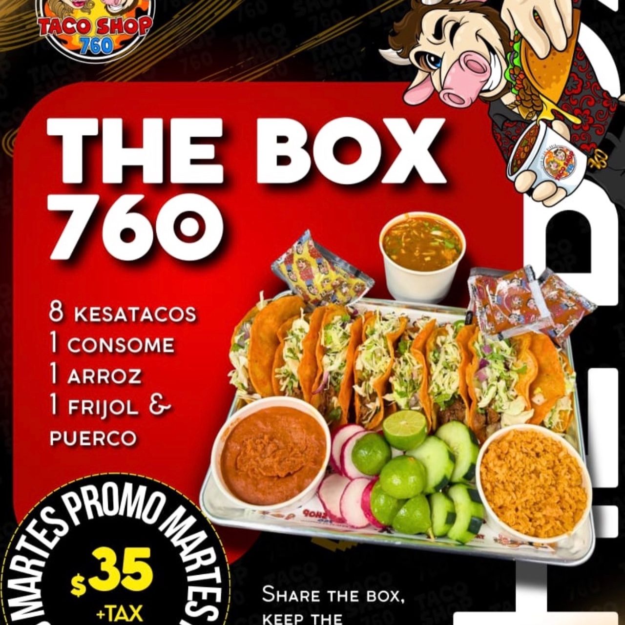 THE BOX 760 “TACO TUESDAY”.