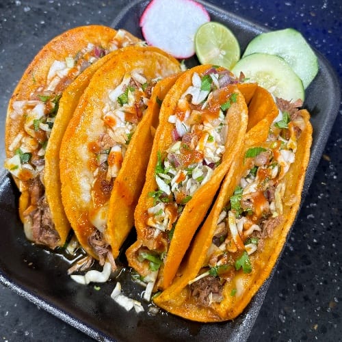 (1) Kesatacos / Quesatacos.