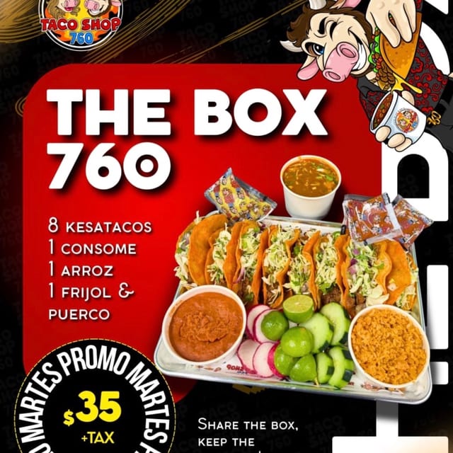 THE BOX 760 “TACO TUESDAY”.