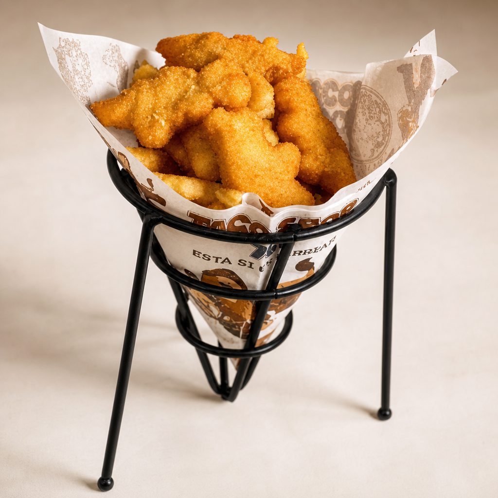 CHICKEN NUGETS & FRIES.
