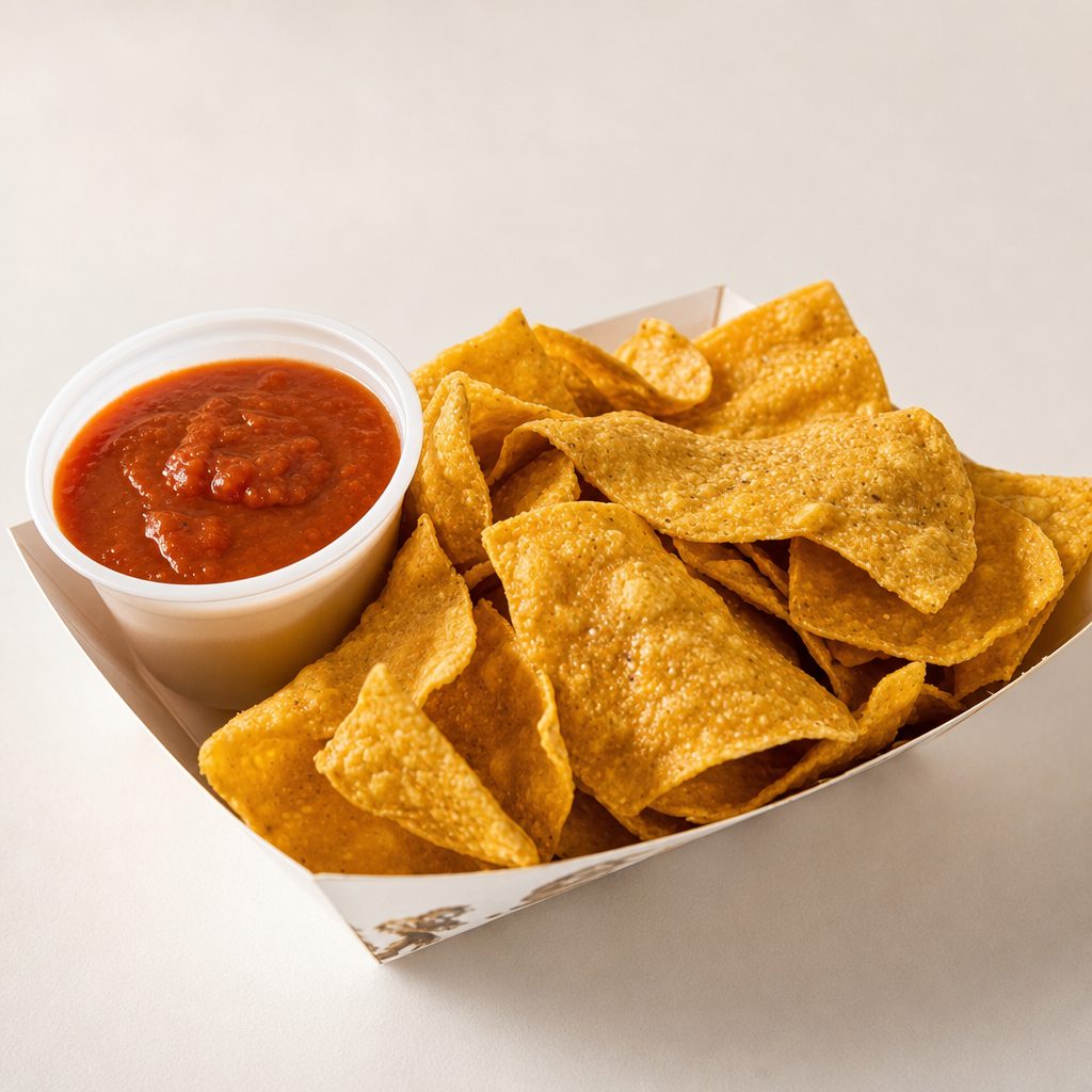 BEANS & CHIPS.