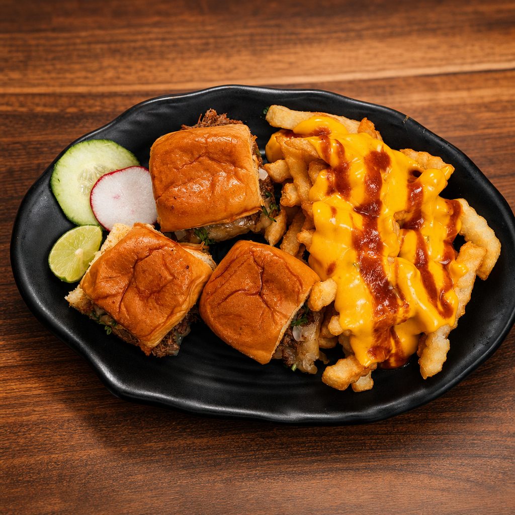 Sliders Birria Combo Order / Ord Birria Sliders Combo.
