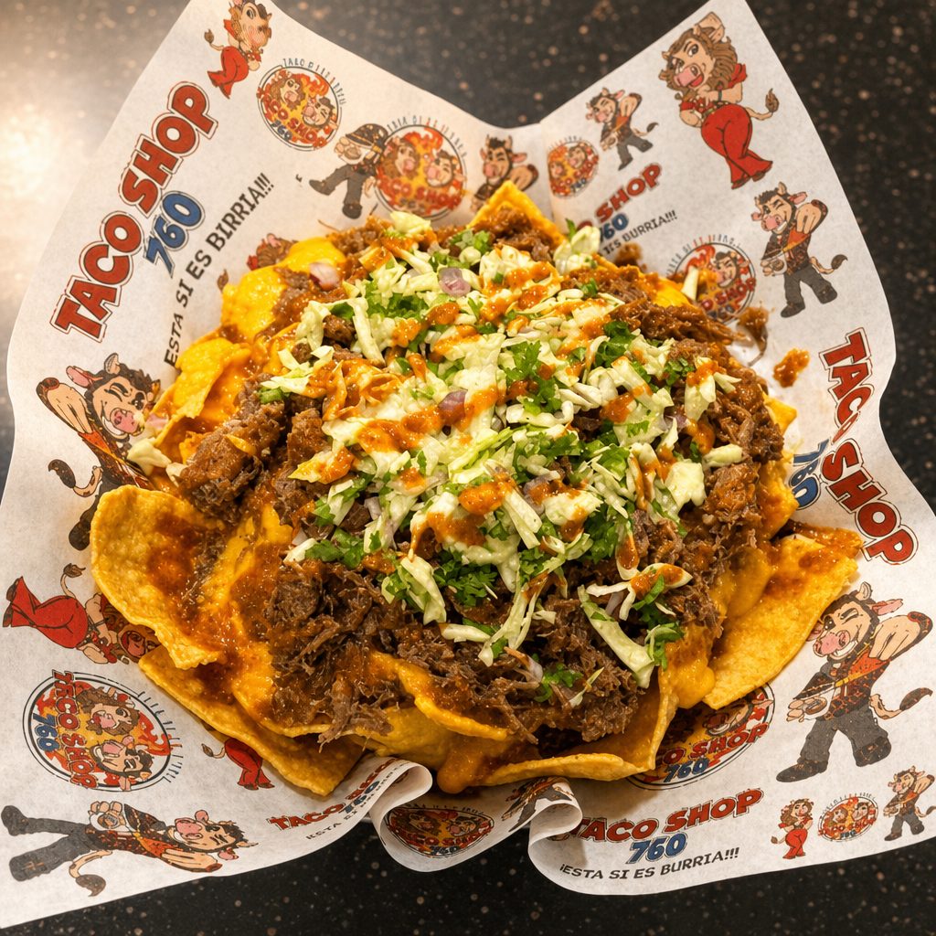 Nacho Birria / Birria Nachos.