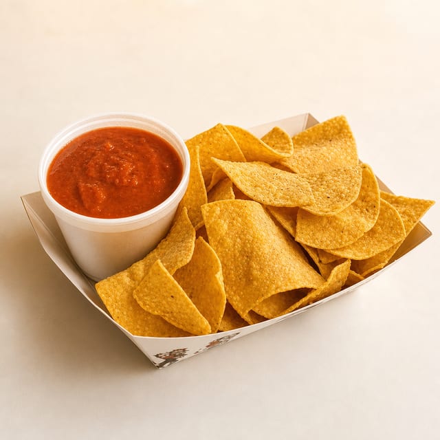 BEANS & CHIPS.