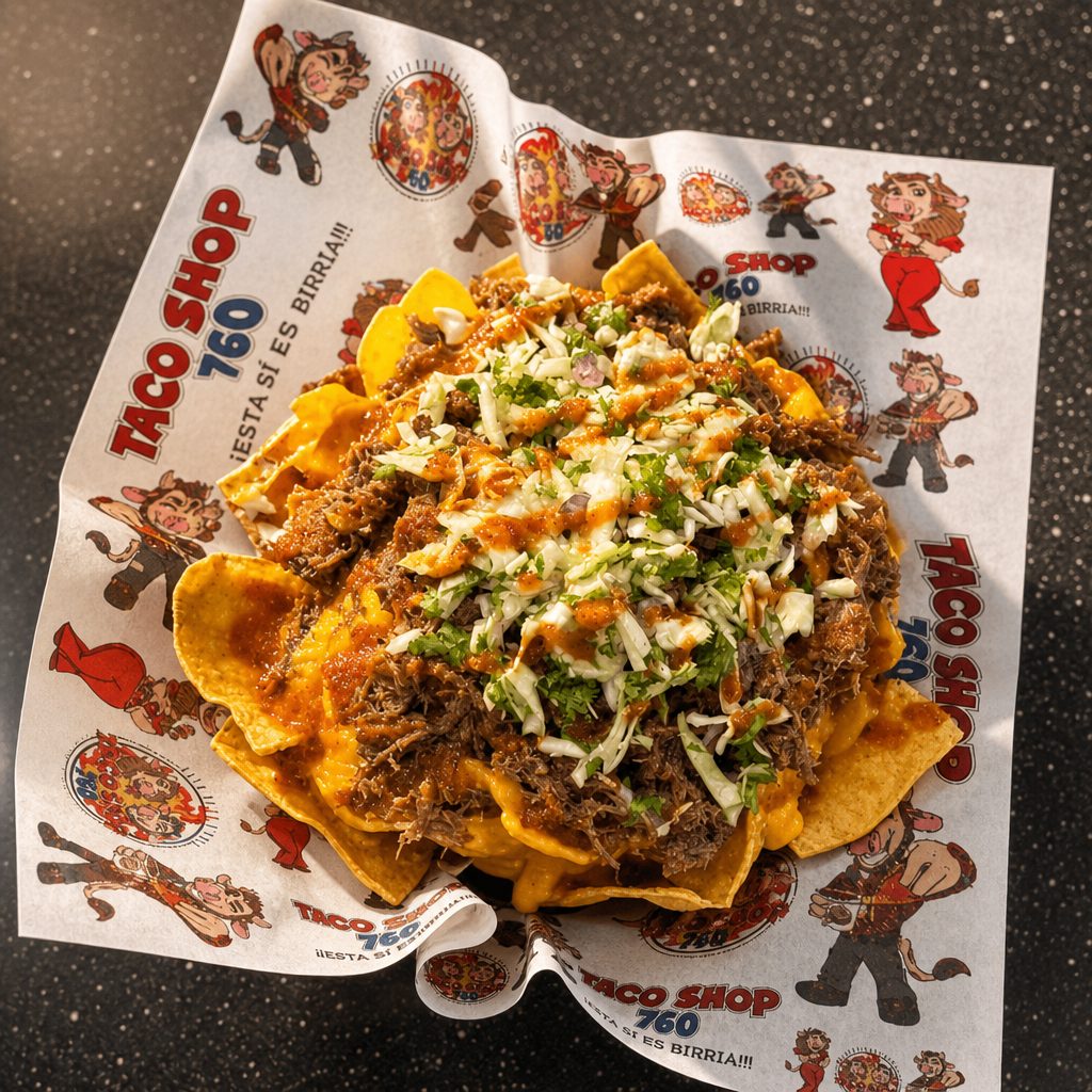 Nacho Birria / Birria Nachos.